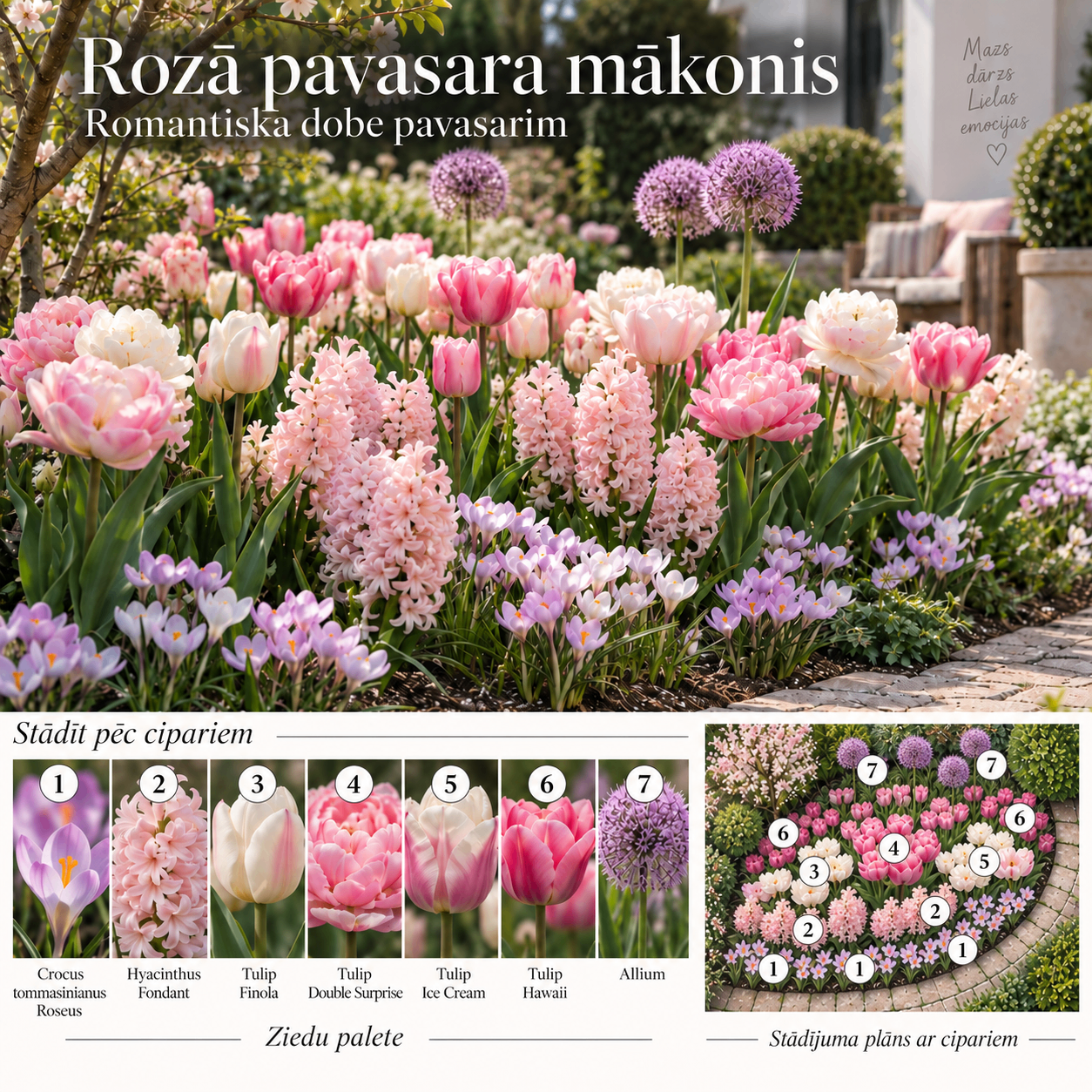 Rozā pavasara mākonis